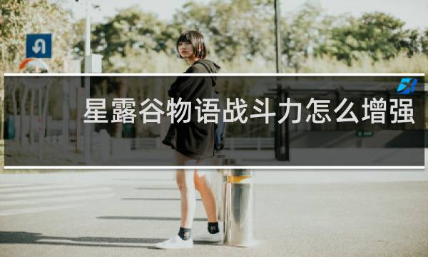 星露谷物语战斗力怎么增强
