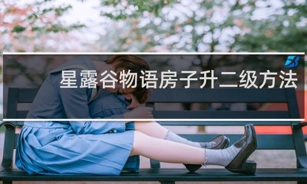 星露谷物语房子升二级方法