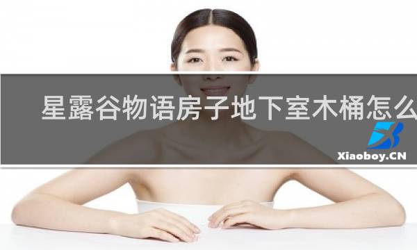 星露谷物语房子地下室木桶怎么用