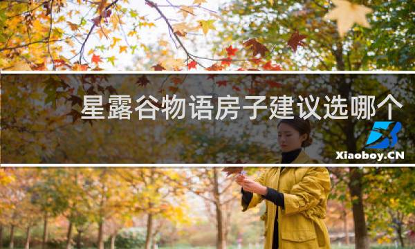 星露谷物语房子建议选哪个