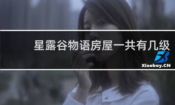 星露谷物语房屋一共有几级