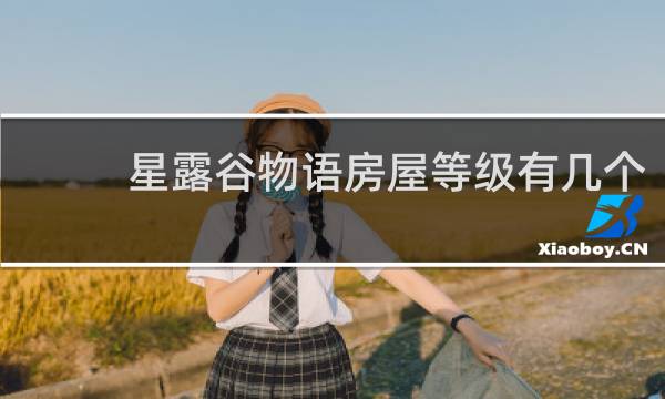 星露谷物语房屋等级有几个