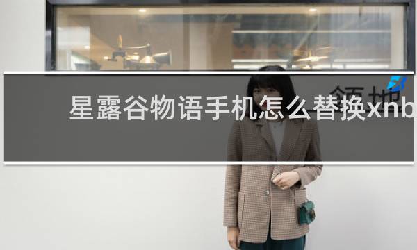 星露谷物语手机怎么替换xnb