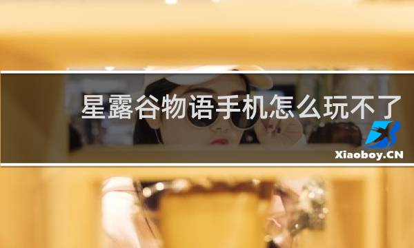 星露谷物语手机怎么玩不了