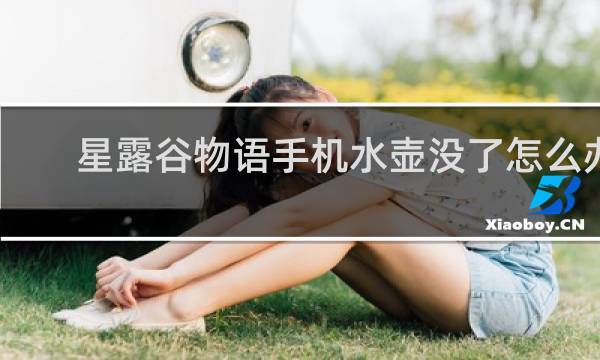 星露谷物语手机水壶没了怎么办