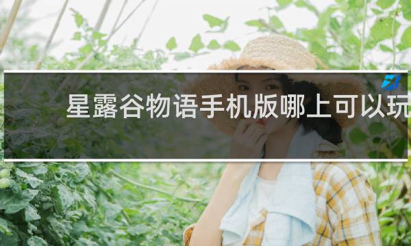 星露谷物语手机版哪上可以玩