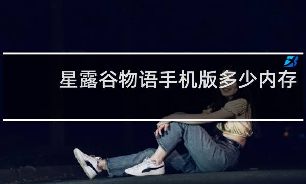 星露谷物语手机版多少内存