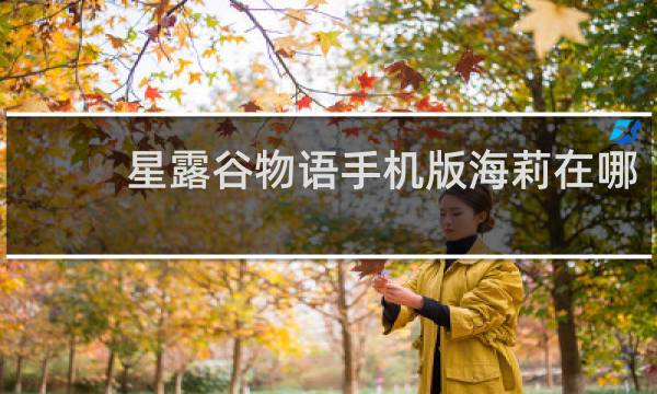 星露谷物语手机版海莉在哪
