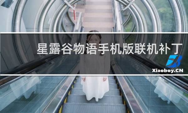 星露谷物语手机版联机补丁