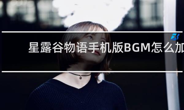 星露谷物语手机版BGM怎么加