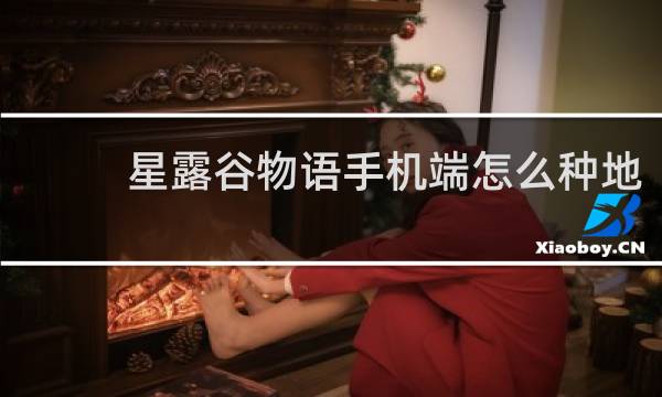星露谷物语手机端怎么种地