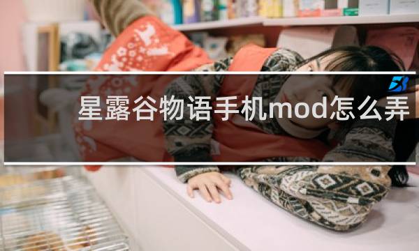 星露谷物语手机mod怎么弄