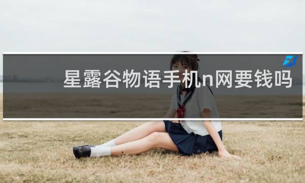 星露谷物语手机n网要钱吗