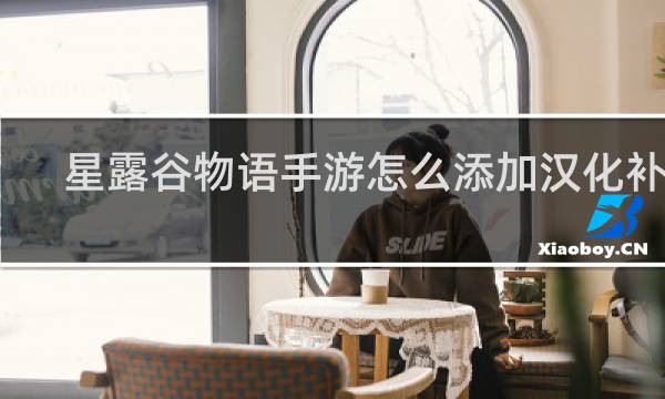 星露谷物语手游怎么添加汉化补丁