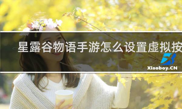 星露谷物语手游怎么设置虚拟按键