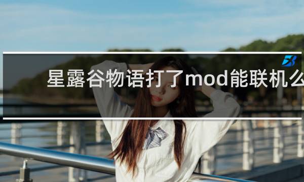 星露谷物语打了mod能联机么