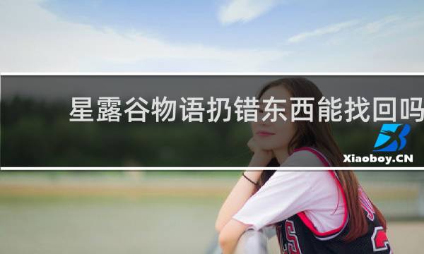 星露谷物语扔错东西能找回吗