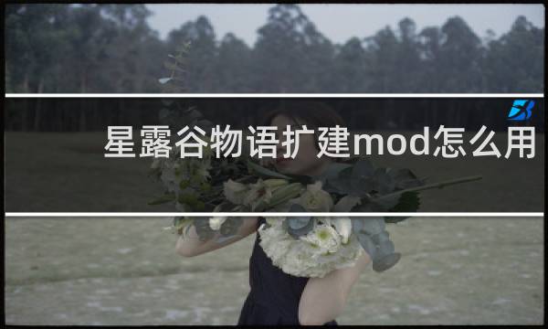 星露谷物语扩建mod怎么用