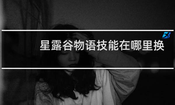 星露谷物语技能在哪里换