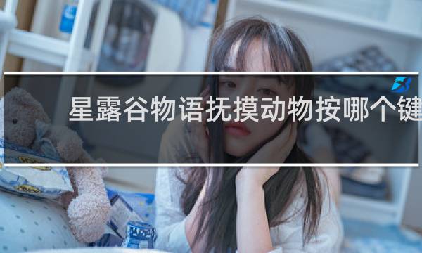 星露谷物语抚摸动物按哪个键