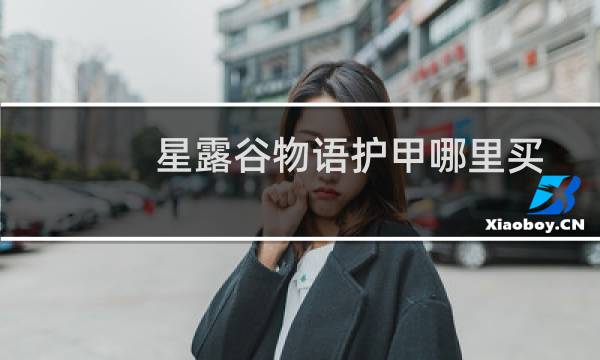 星露谷物语护甲哪里买