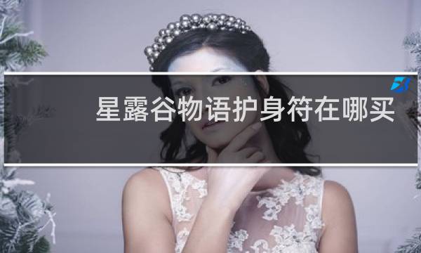 星露谷物语护身符在哪买