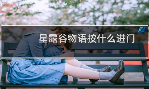星露谷物语按什么进门