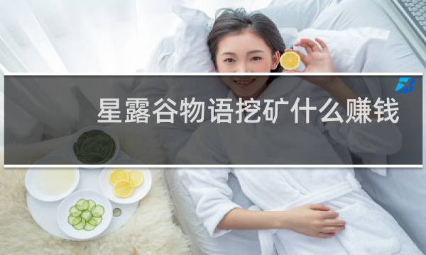星露谷物语挖矿什么赚钱