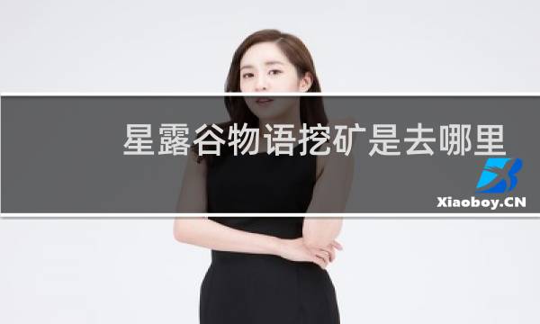 星露谷物语挖矿是去哪里