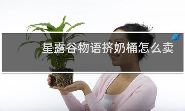 星露谷物语挤奶桶怎么卖