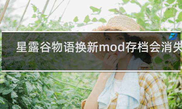 星露谷物语换新mod存档会消失吗