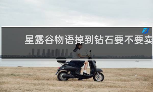 星露谷物语掉到钻石要不要卖