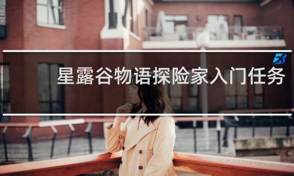 星露谷物语探险家入门任务