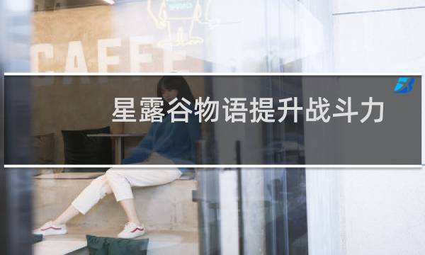 星露谷物语提升战斗力