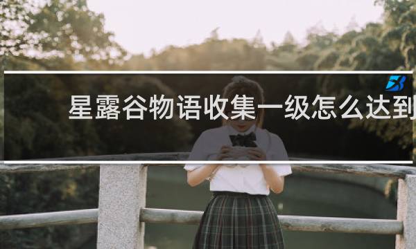 星露谷物语收集一级怎么达到