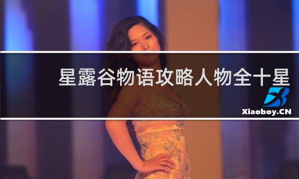 星露谷物语攻略人物全十星