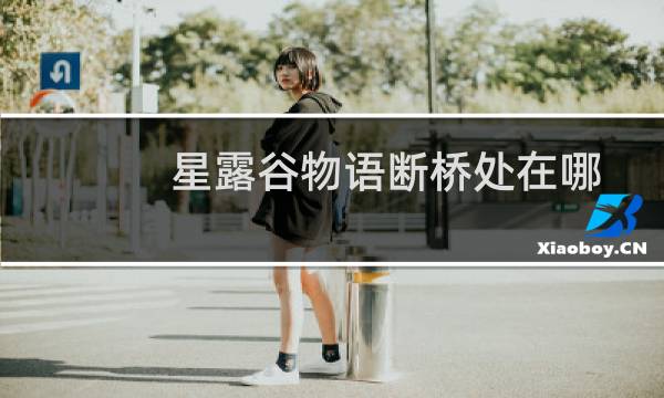 星露谷物语断桥处在哪