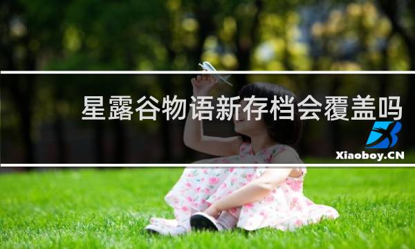 星露谷物语新存档会覆盖吗