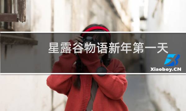 星露谷物语新年第一天