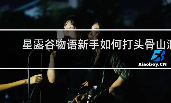 星露谷物语新手如何打头骨山洞