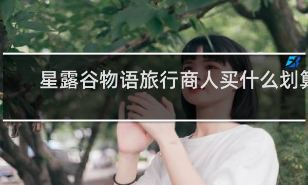 星露谷物语旅行商人买什么划算