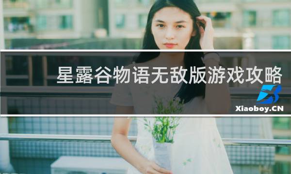 星露谷物语无敌版游戏攻略