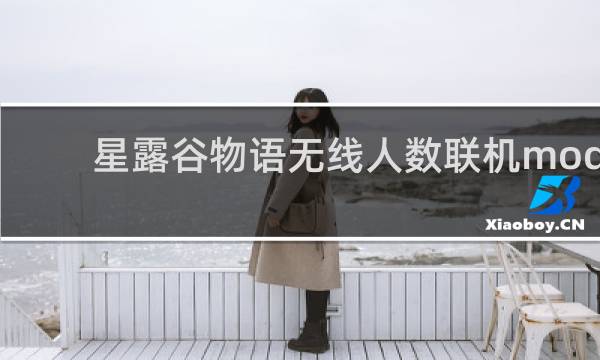 星露谷物语无线人数联机mod
