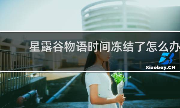 星露谷物语时间冻结了怎么办