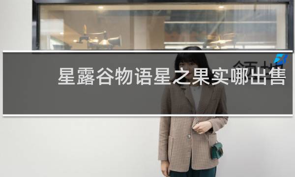 星露谷物语星之果实哪出售