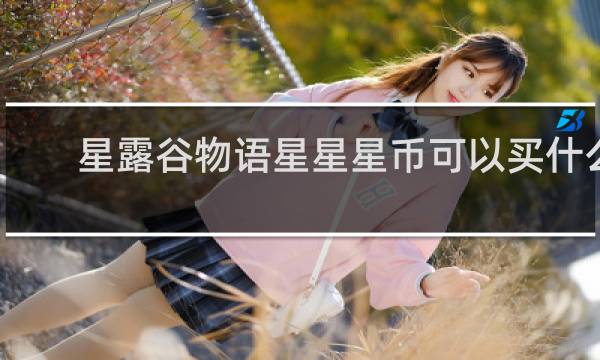 星露谷物语星星星币可以买什么