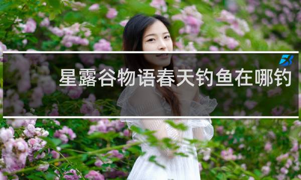 星露谷物语春天钓鱼在哪钓