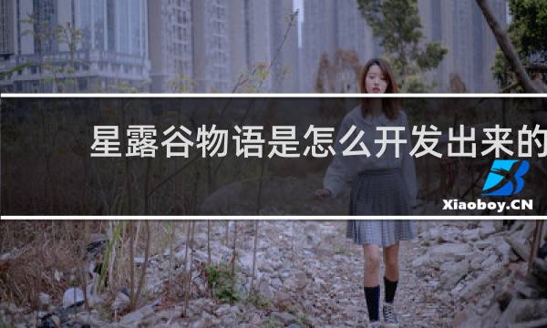 星露谷物语是怎么开发出来的