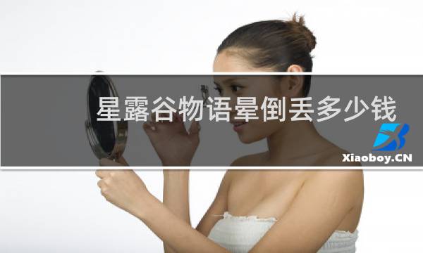 星露谷物语晕倒丢多少钱