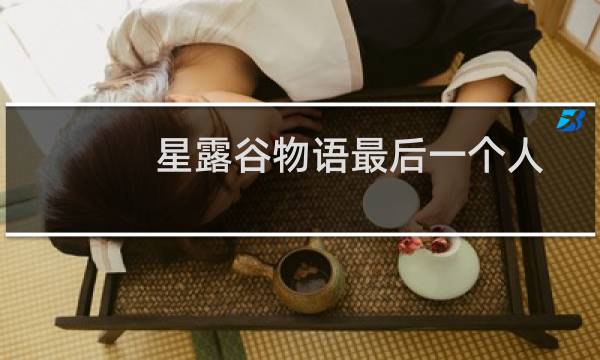 星露谷物语最后一个人
